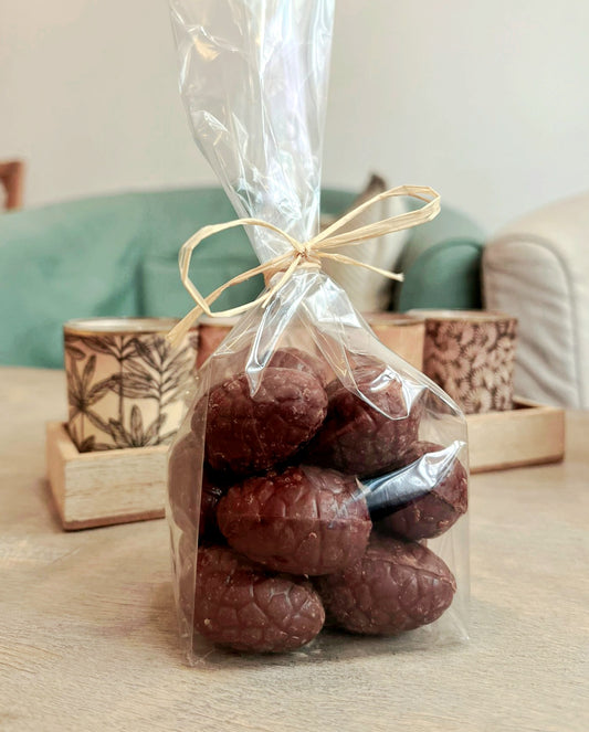 Oeufs chocolat au praliné